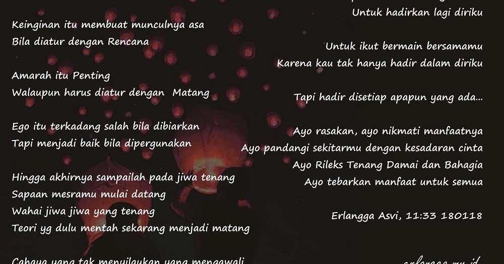 Jalanku Ya JalanMu | Journey Of Me