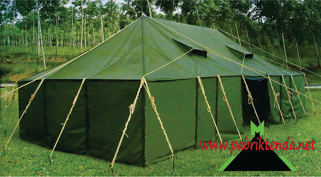 Tenda Regu Standar TNI, Tenda Regu TNI berukuran 4,5M x 7M dan sebut juga Tenda Bantuan,