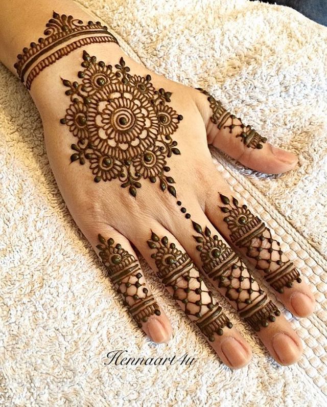 300+ Easy Henna Designs For Beginners On Hands (2019) Simple