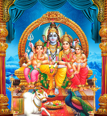 shiva-parvathi-ganesha-karthikeya-HD-wallpapers-photos-images-pictures-naveengfx.com