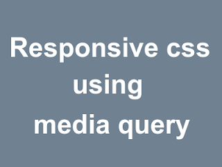 Responsive css using media queries - laxman chavda