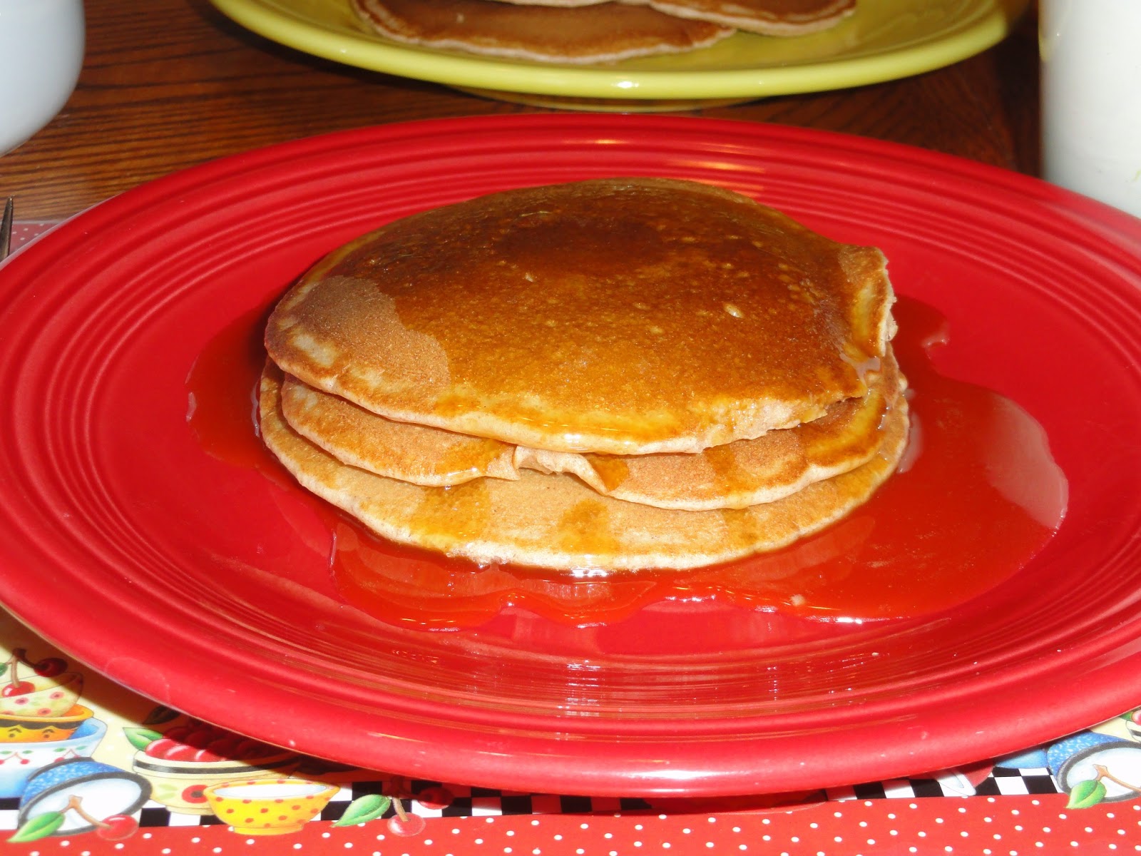 Hungry Hintons Blender Whole Wheat Pancakes