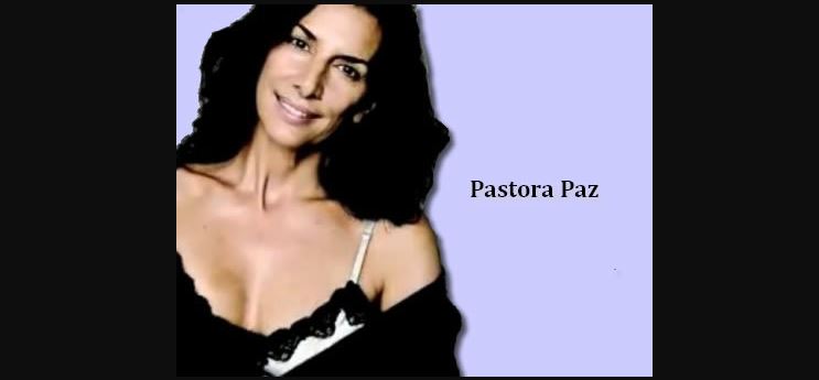 Pastora Paz sin maquillaje