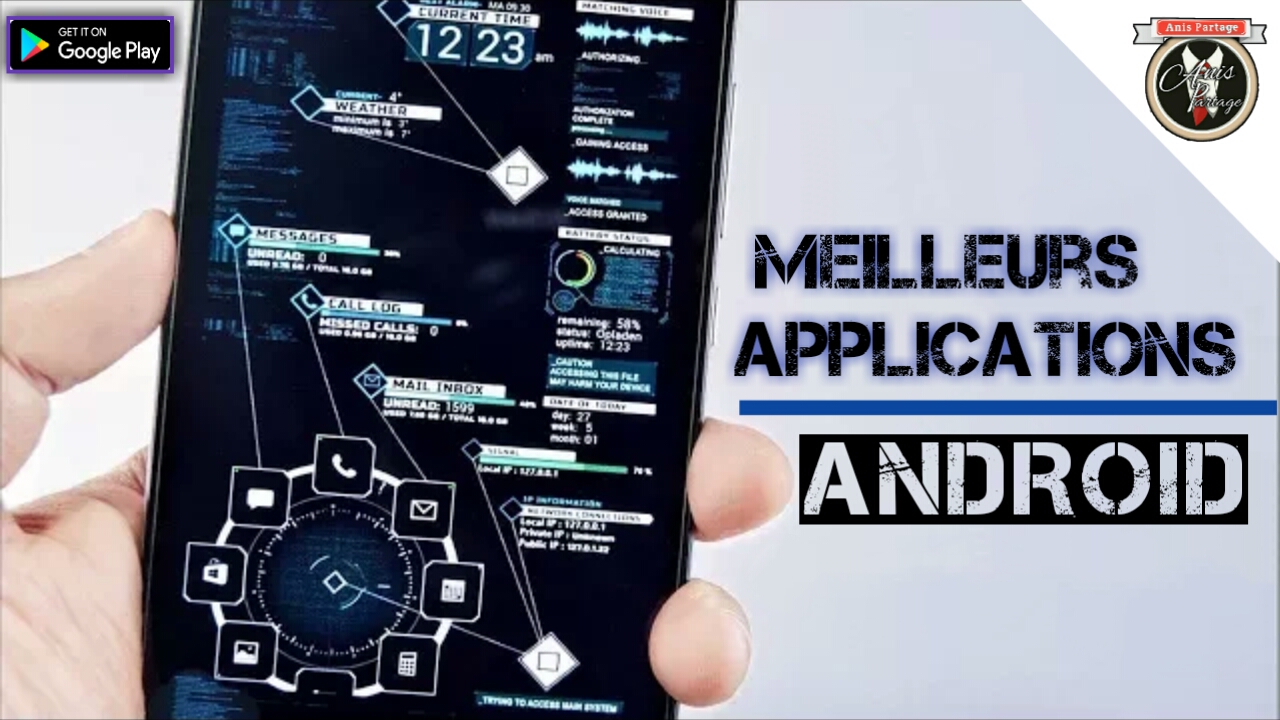 TOP 10 MEILLEURS Applications ANDROID Gratuites 2018 Anis partage
