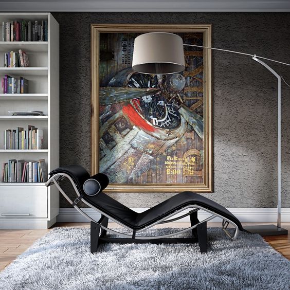 Chaise Longue LC4 Le Corbusier idee d'arredo arredamento interior design