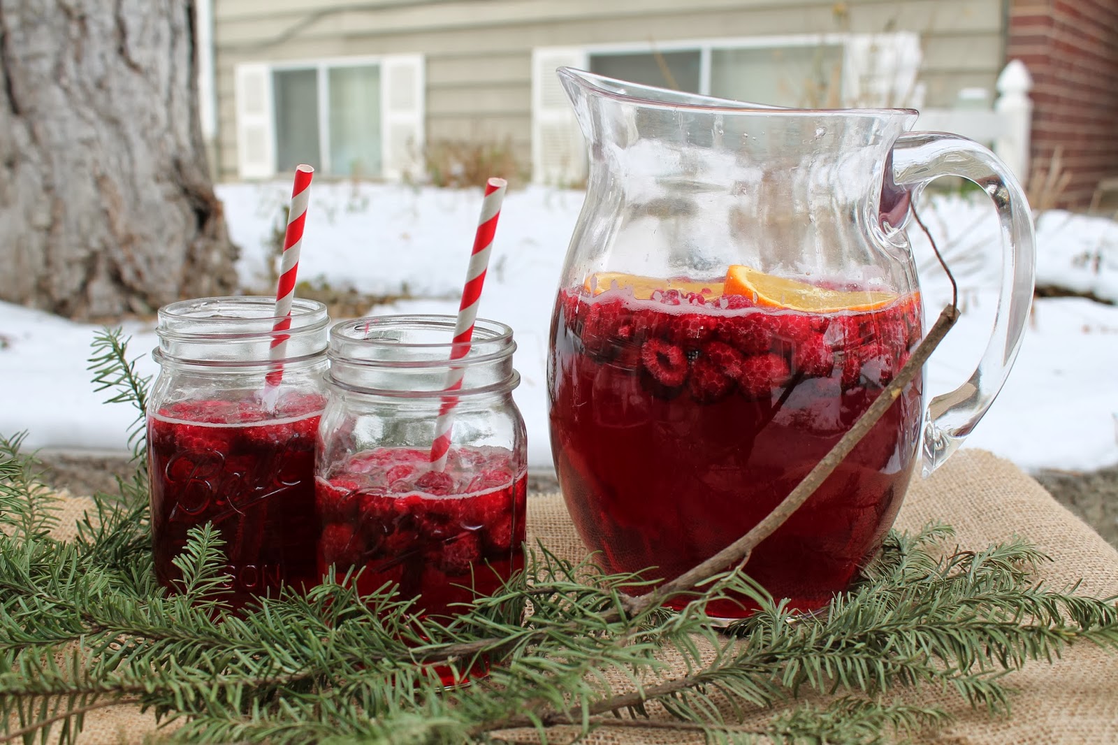 : Apple Cranberry Holiday Punch