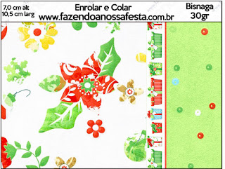 Flores en Navidad: Etiquetas para Candy Bar para Imprimir Gratis. Flores de Navidad: Etiquetas para Candy Bar para Imprimir Gratis