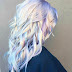 This holographic, everything hairstyle trend is all the rage this summer