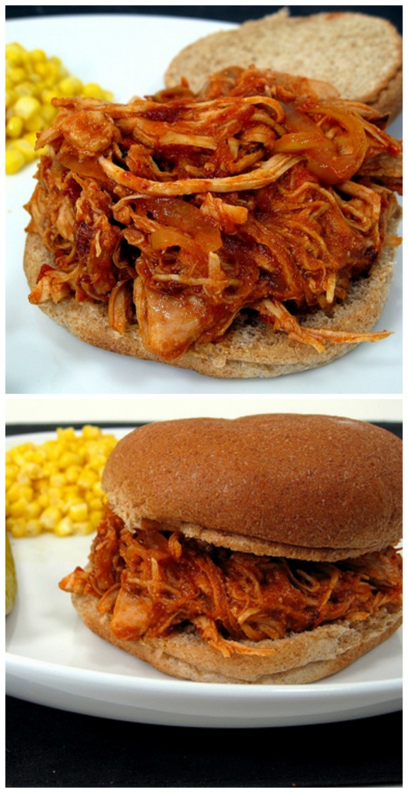 Slow Cooker from Scratch® Slow Cooker Pulled Chicken with Chipotle