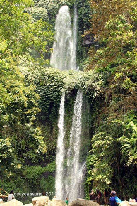 air terjun sendang gila senaru lombok utara