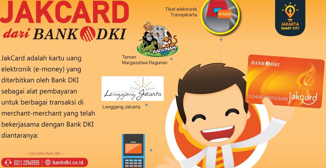 Baca Nih..!! JakCard eMoney Dari Bank DKI eMoney
