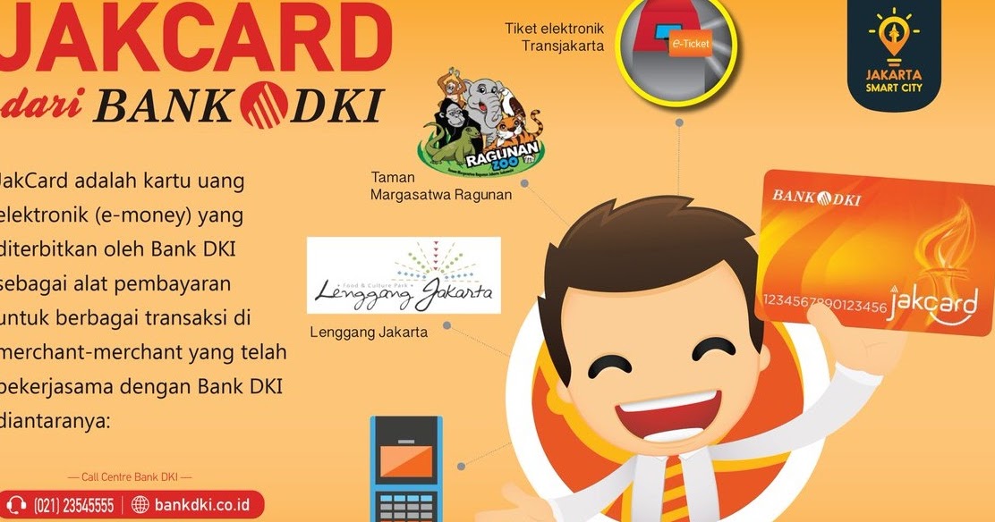 Baca Nih..!! JakCard eMoney Dari Bank DKI eMoney