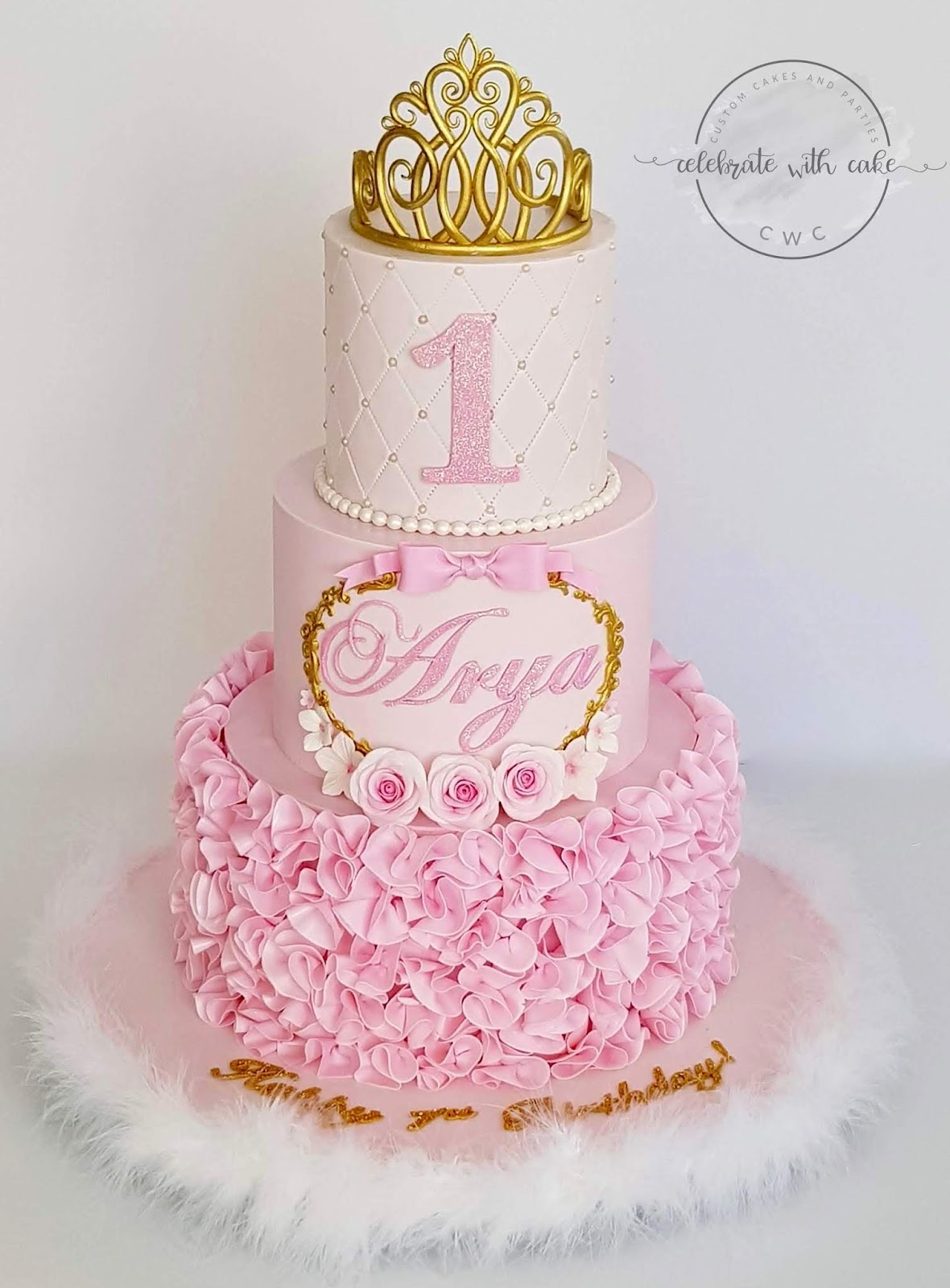Celebrate with Cake! 1st Birthday Quilts and Ruffles with