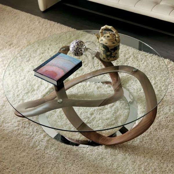 Examples of designer glass tables!