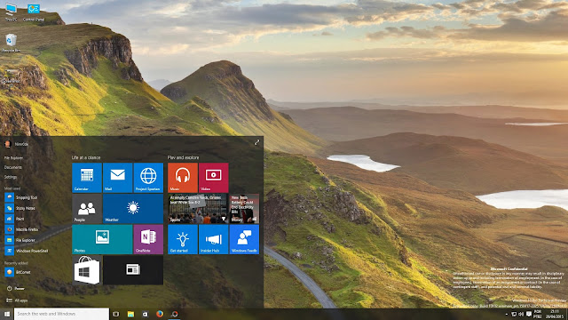 Windows 10 Pro Winmain Build 10102 for x64 with Direct links | Talha Webz
