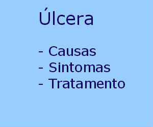 Úlcera causas sintomas tratamento