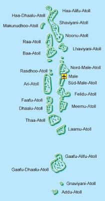 atolones de Maldivas