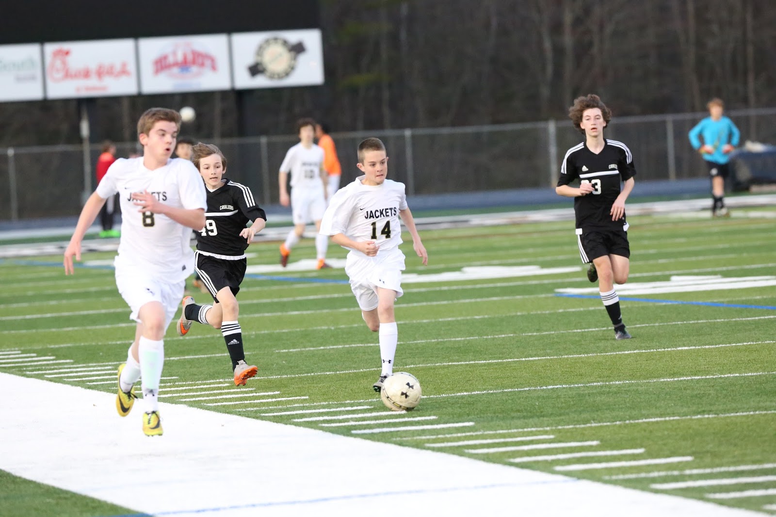 Hey Morand! Photography JV boys soccer against Cavaliers 2016