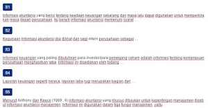 Contoh Soal Kegunaan Informasi Akuntansi
