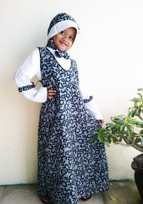 Model Baju Batik Anak Perempuan Jilbab Model Baju Batik Anak Perempuan Jilbab