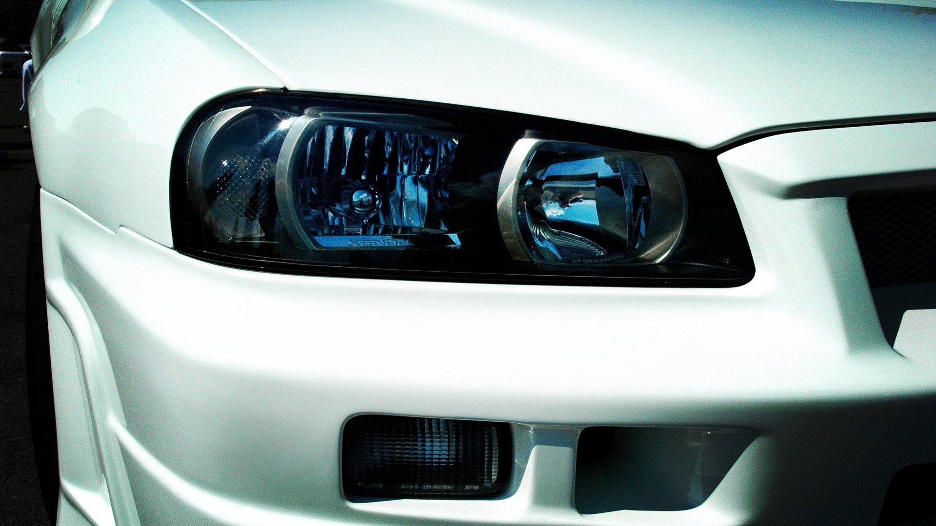 Car Headlights Wallpaper