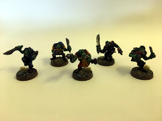 2nd Edition Orks - Madboyz group - Front