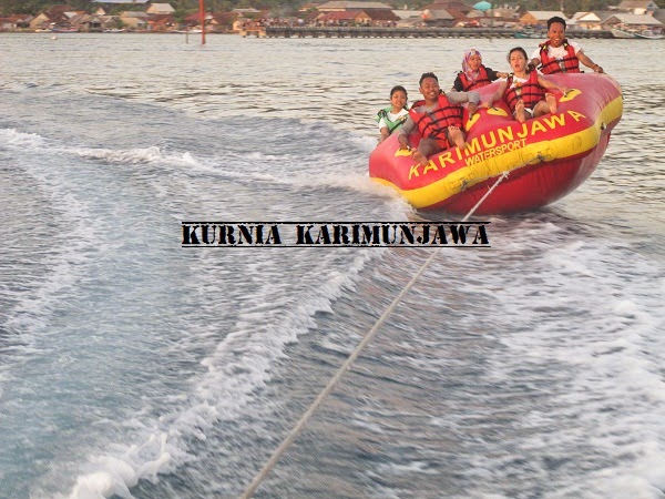 water sport rolling donat karimunjawa