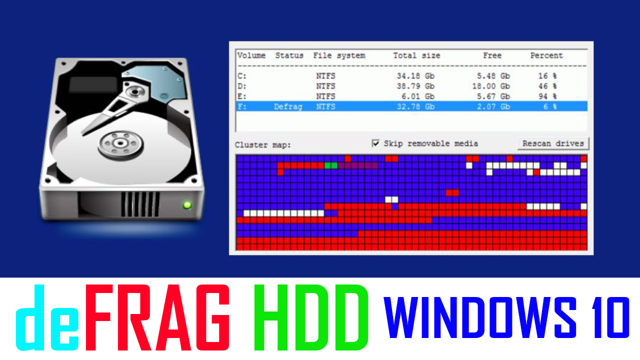 Cara deFragmentasi HDD pada PC dan Laptop yang Mulai ...