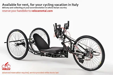 handbike rental in Italy