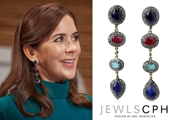 Crown Princess Mary JEWLSCPH Chloe Diamond Earrings