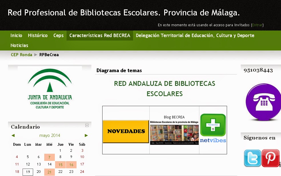 RED PROFESIONAL DE BIBLIOTECAS ESCOLARES
