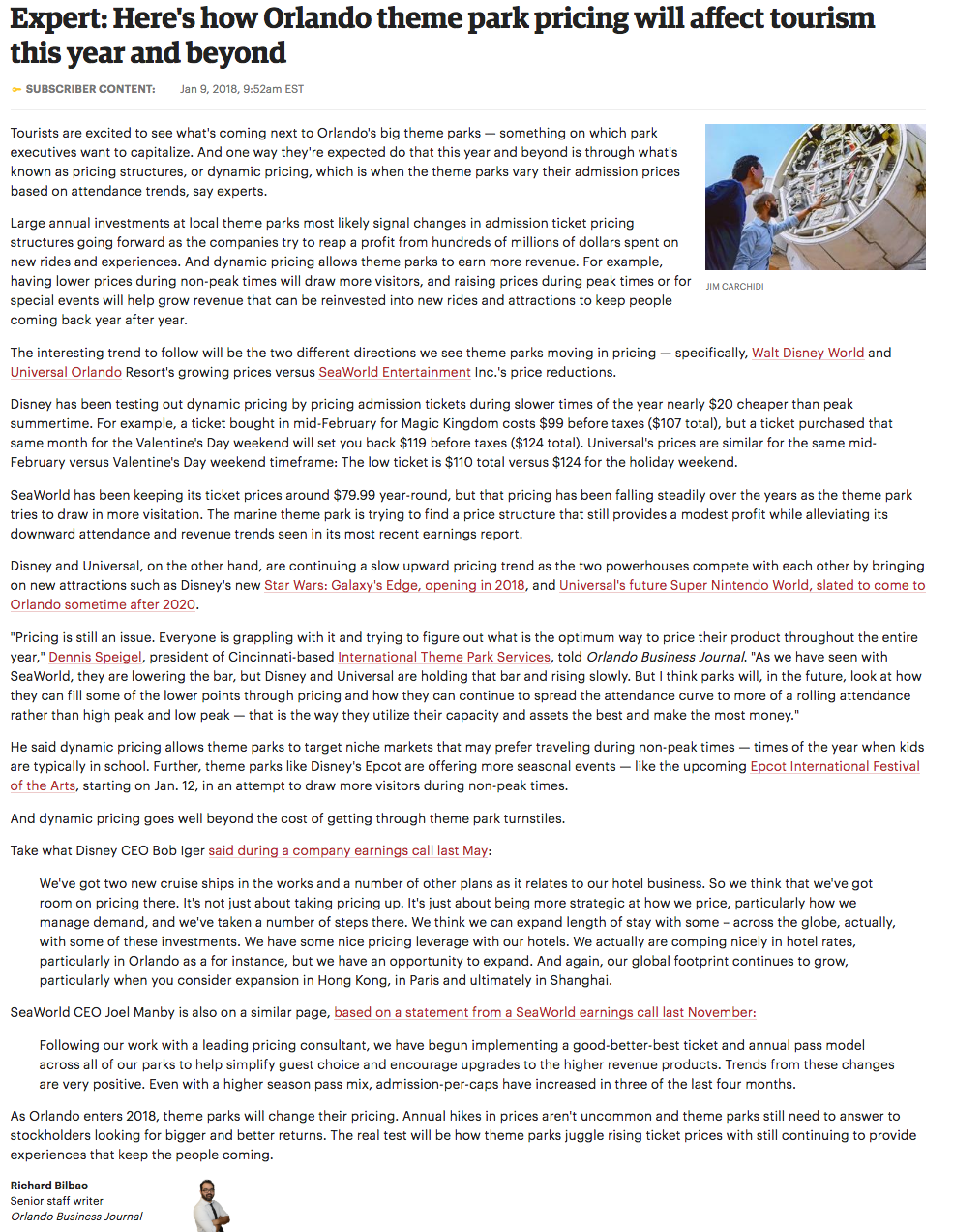 Expert Here's how Orlando theme park pricing will affect tourism this