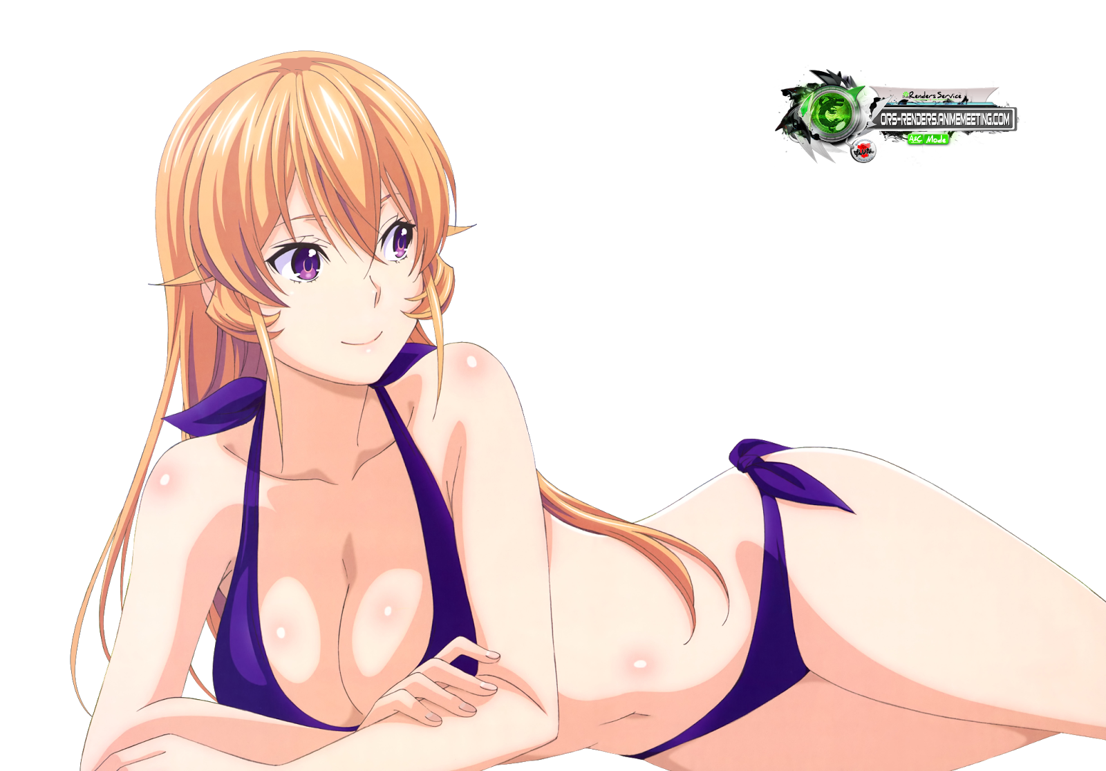 Shokugeki no Soma:Nakiri Erina Mega Sweet Bikini HD Render.