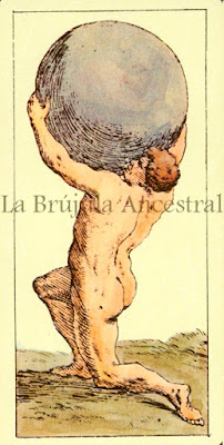 Tarot de Mitelli: El Mundo Tarot de Mitelli: El Mundo