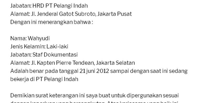 Contoh Surat Permohonan Buka Rekening Bank Untuk ...
