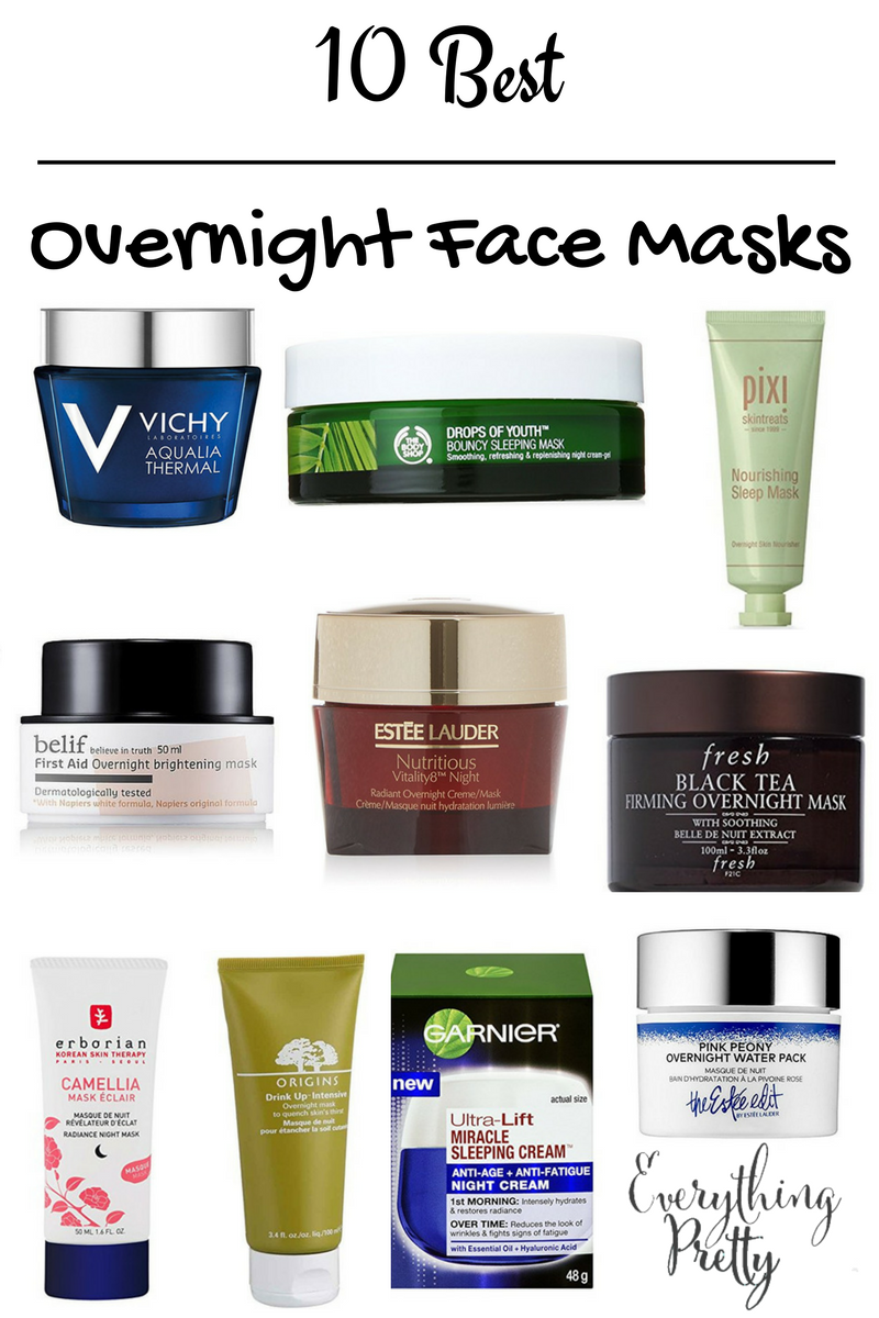 10 Best Overnight Face Masks Everything Pretty