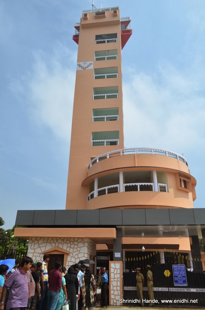 Madras light house at Marina is now open to public view from the top