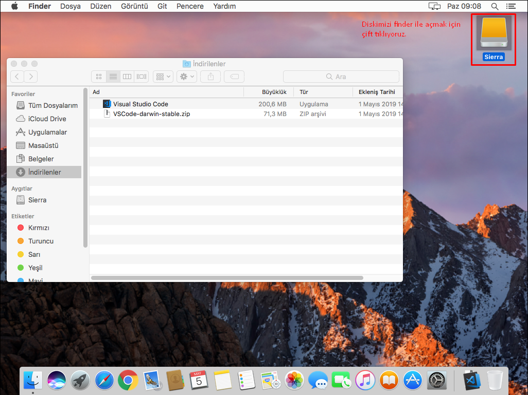 VsCode Kurulumu - MacOS - Mustafa Sabri OĞUZ