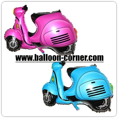 Balon Foil Motor Vespa Balon Foil Motor Vespa