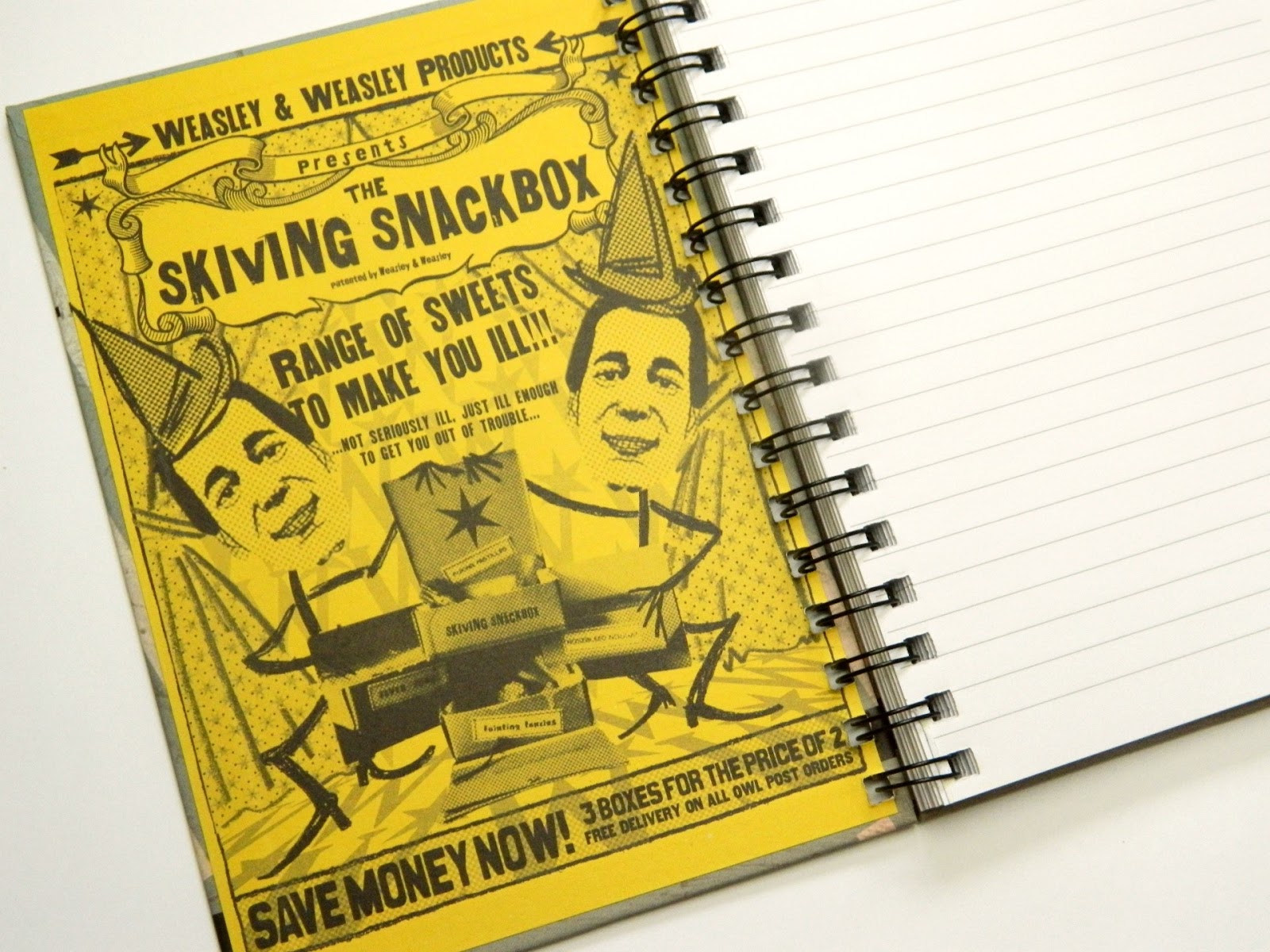 Harry Potter Notebooks From Poundland Raiin Monkey