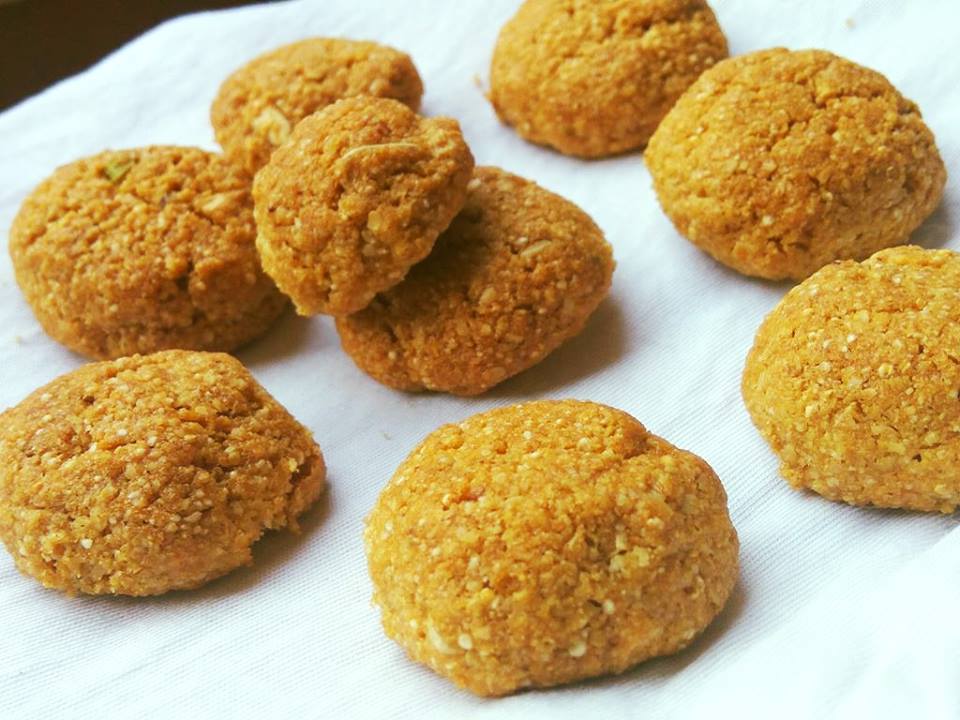 Crunchy Eggless Quinoa Cookies Simple Nankhatai Recipe With Oatmeal