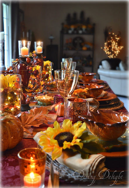 Dining Delight: Thanksgiving 2017 Tablescape