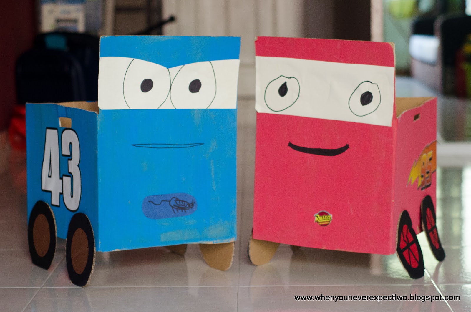 When You Never Expect Two: Cardboard Car