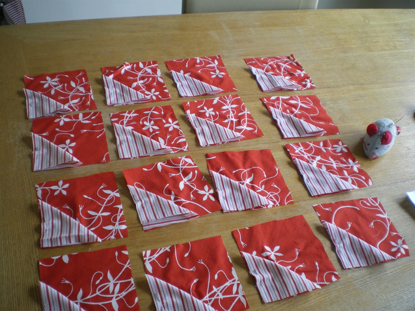 Sew, Create and Recycle Japanese Pinwheel Patchwork Cushion