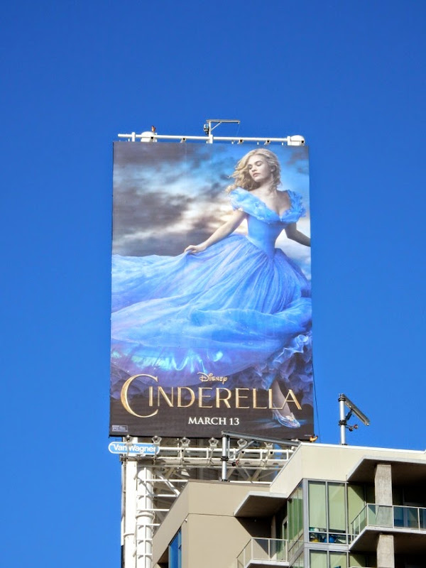 Cinderella 2015 movie billboard Cinderella 2015 movie billboard