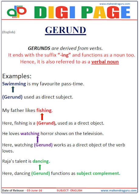 Digi Page - GERUND Digi Page - GERUND