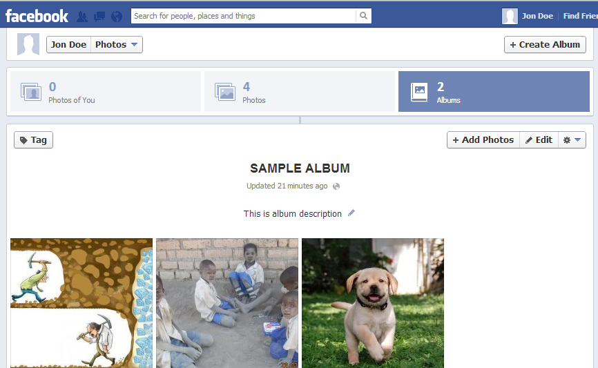 √ How to delete Facebook Photo Album Just Delete