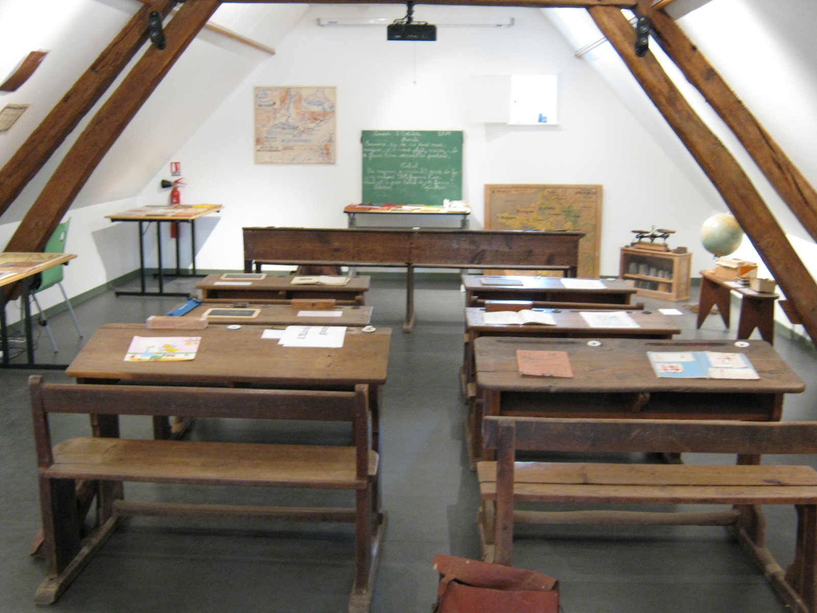 l'école communale autrefois