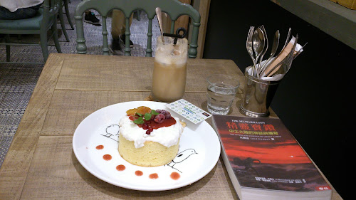 飲料和鬆餅