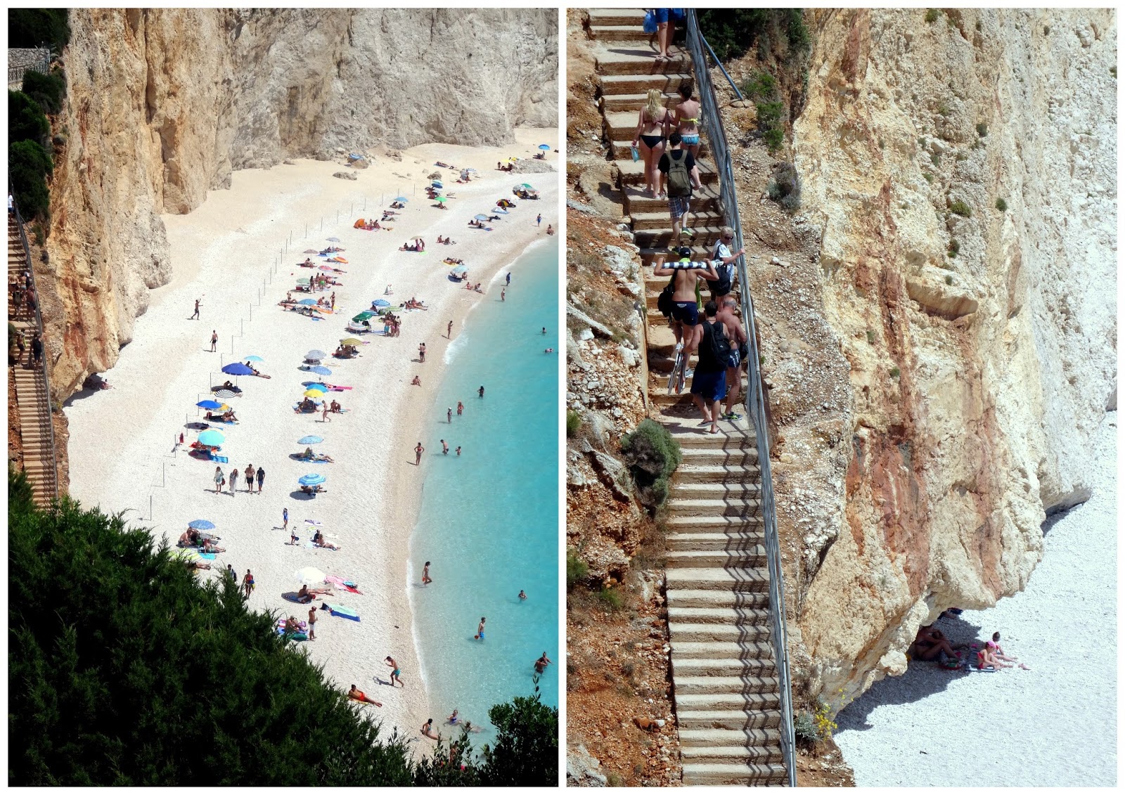 An Afternoon at Stunning Porto Katsiki Beach in Lefkada, Greece